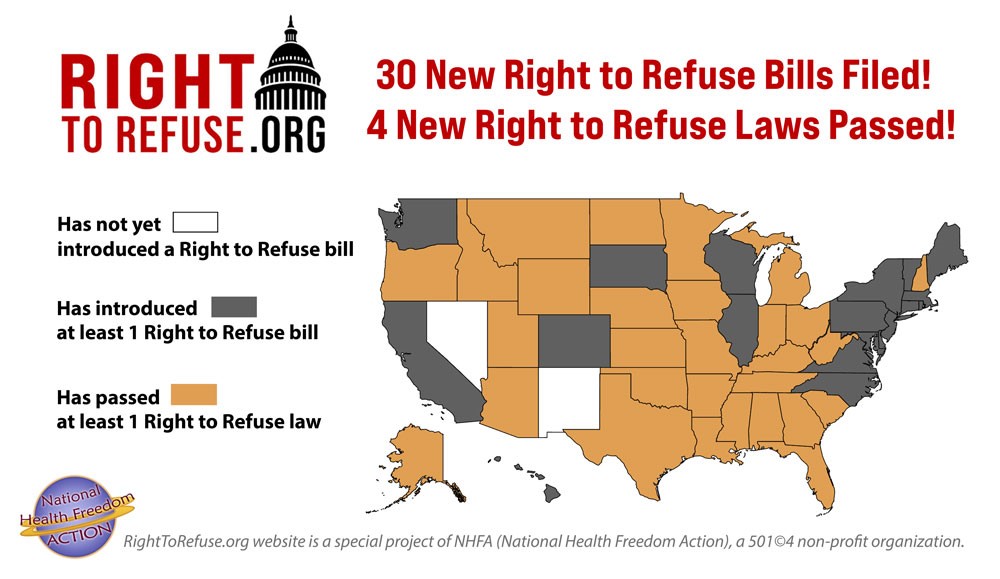 Right to Refuse Update 30 New Bills and Four New Laws! National