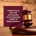 Court bans censoring covid 19 – square