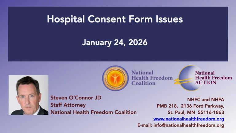 Hospital Consent form issues 1
