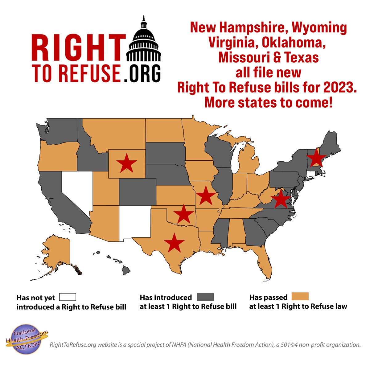 to 2023 Right to Refuse, Safe Harbor, and Beyond National