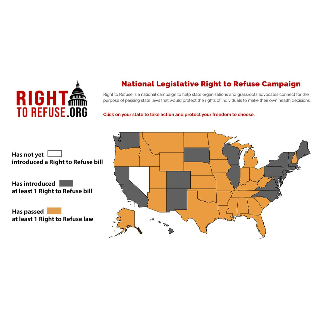 Right To Refuse More New Bills For 2024 National Health Freedom   RTR 2024 Square 