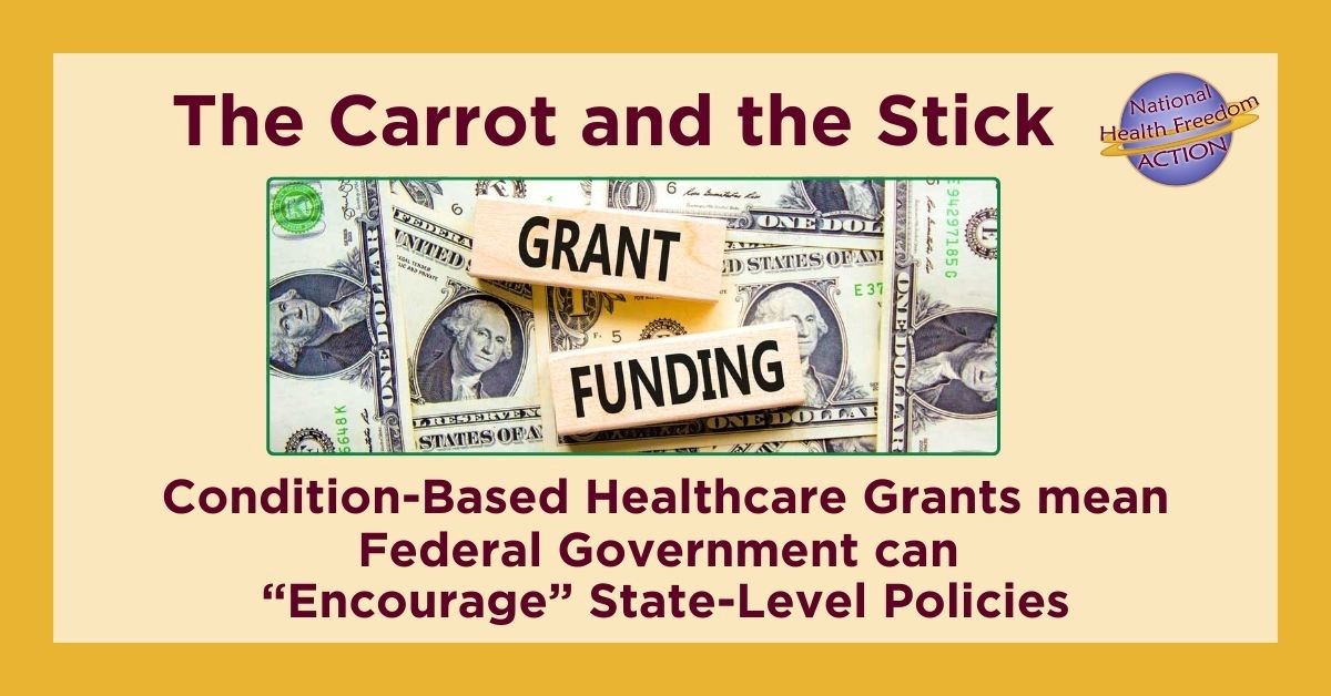 The Carrot and the Stick ConditionBased Healthcare Grants mean