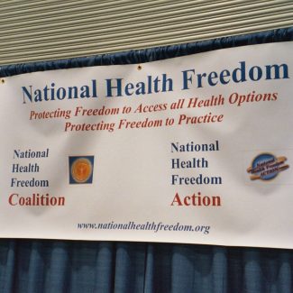 National Health Freedom banner